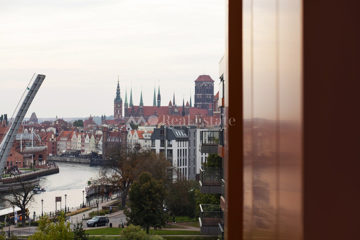 Widokowy apartament 4 pokoju w śródmieściu Gdańska