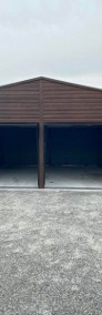 Garaże blaszane drewnopodobne-4