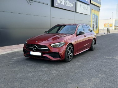 Mercedes-Benz Klasa C W205 C300d 265KM AMG-Pakiet FullLed Navi Kamera360 Asystenty HUD Hak 2022-1