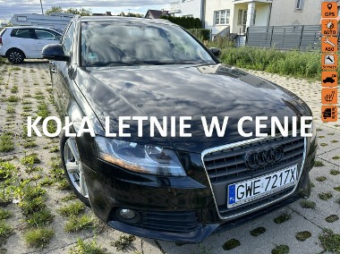 Audi A4 IV (B8) 2,0 TDI, nawigacja, drugie koła, kamera, hak, nowy rozrząd,klimatron-1
