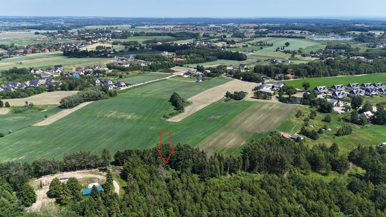 Działka budowlana przy lesie - Widok 5