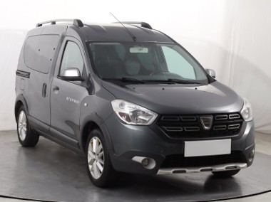 Dacia Dokker Salon Polska, 1. Właściciel, Serwis ASO, Skóra, Navi, Klima,-1