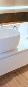 Umywalki na wymiar - nowoczesne wyposażenie łazienek z Corianu LUXUM-3