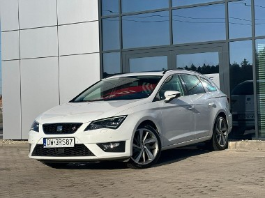 SEAT Leon III FullLED, Panorama, Navi, Łopatki, Półskóra, Asystent, Serwis GWARANC-1