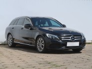 Mercedes-Benz Klasa C W205 , Skóra, Navi, Klimatronic, Tempomat, Parktronic,