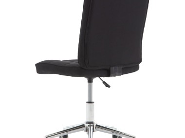 vidaXL Krzesła stołowe, 4 szt., czarne, tapicerowane tkaniną279585-1