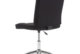 vidaXL Krzesła stołowe, 4 szt., czarne, tapicerowane tkaniną279585
