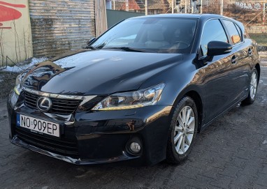 Lexus CT200h 1.8 Prestige + Mark Levinson, seriws ASO, nowa bateria.