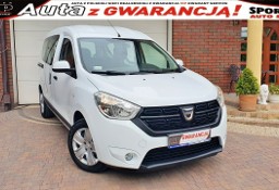 Dacia Dokker TYLKO 41 tys km 1.6SCE 102KM, Laureate, Salon PL Serwis ASO, F.VAT23