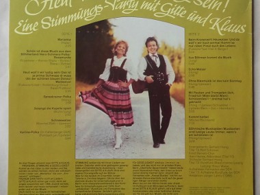 Gitte & Klaus śpiewają . Płya winylowa 1988 r.-2