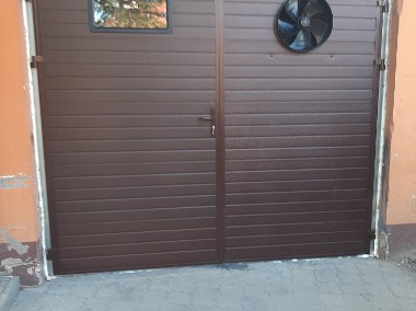 Brama garażowa, Bramy jedno i dwuskrzydłowe ocieplane ,Garaże,-1
