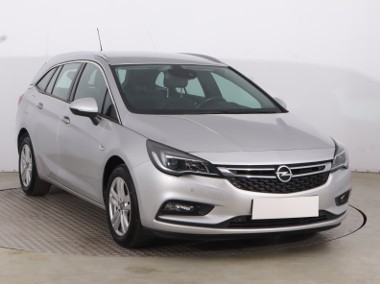 Opel Astra J , Salon Polska, Skóra, Klimatronic, Tempomat, Parktronic-1