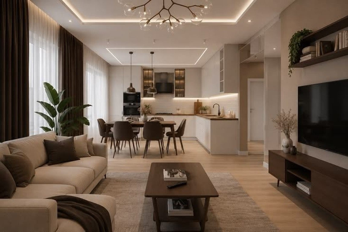 Bronowice, 75m²: 3 pokoje, 2 łazienki, 2 balkony