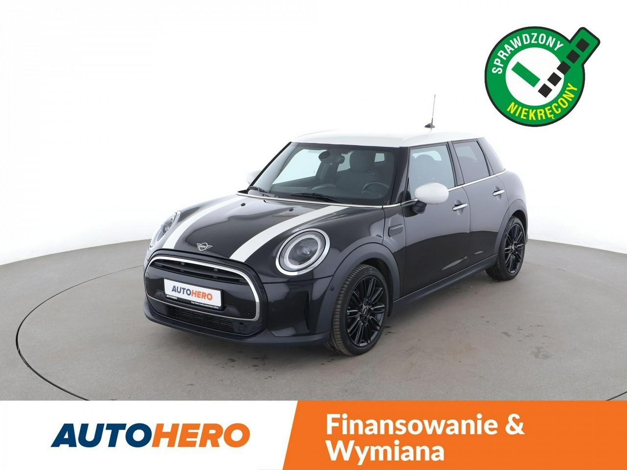 MINI Cooper II Automat Nawigacja Grzane Fotele Aktywny Tempomat ParkAssist Lampy LE