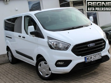 Ford Transit Custom 9-osob. L2 130KM Salon PL FV23% 1WŁ Android/Apple Tempomat Gwarancja-1