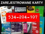 Polskie Zarejestrowane karty SIM Prepaid Anonim 