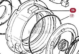 Massey Ferguson 3690 Obudowa Sprzęgła Dynashift CZĘŚCI 3615450M91