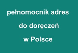 adres w Polsce do doręczeń agent przedstawiciel