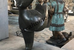 Figura z brązu. Thick Lady , Nowoczesna Kobieta, Rzeźba z brązu .H60cm