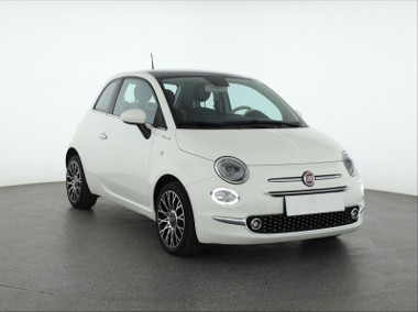 Fiat 500 , Salon Polska, VAT 23%, Skóra, Klimatronic, Tempomat,-1