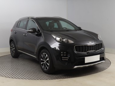 Kia Sportage IV , 185 KM, Automat, Skóra, Navi, Klimatronic, Tempomat,-1