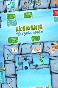 EKOMANIA czysta woda GIGA GRA XXL do skakania dla dzieci integracjyjna gra -2