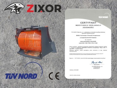 Łyżka przesiewająca ZIXOR X200 - HARDOX - Polski producent-1