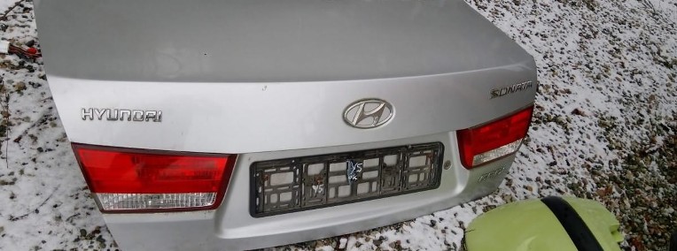 Klapa tył tylna kompletna bagażnika Hyundai Sonata V 5 Y5 sedan-1