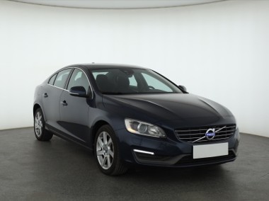 Volvo S60 II , Salon Polska, Skóra, Xenon, Klimatronic, Tempomat,-1