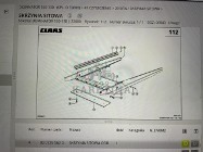 Claas dominator 150-130 , 68-78 , Avero 160 - 240 skrzynia sitowa oryginał