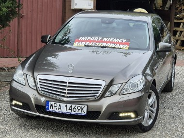 Mercedes-Benz Klasa E W212 2009r, Bogata Opcja, Jeden Właściciel, Wyjątkowo Zadbany, Z Niemiec-1