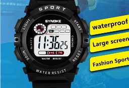 Zegarek dla dziecka chłopca elektroniczny sportowy wodoszczelny cyfrowy LED 