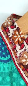 Tunika indyjska sukienka XXL 44 bawełna vintage retro hippie wzór orient-4