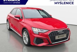 Audi A3 III S-line 35TFSI mHEV 150KM S-tronic 2023 r., salon PL, komplet kół