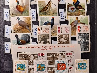 1970 rok - Znaczki polskie- pocztowe niestemplowane-1