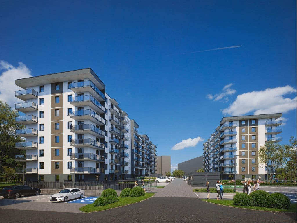 Mieszkaj - Stalowa | 4 pokoje z 2 balkonami o pow. łącznej 14,41 m² - Widok 2
