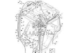 John Deere 9470RX - Linia R556338 (HVAC)
