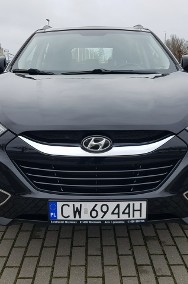 Hyundai ix35 2.0 CRDi AWD 4x4 Panorama Skóry Xenon Zarejestrowany Gwarancja-2