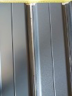 Sztachety  metalowe szeokie - 21 cm