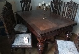 Mam do sprzedania stol  i 6 kszesel z 1860 roku