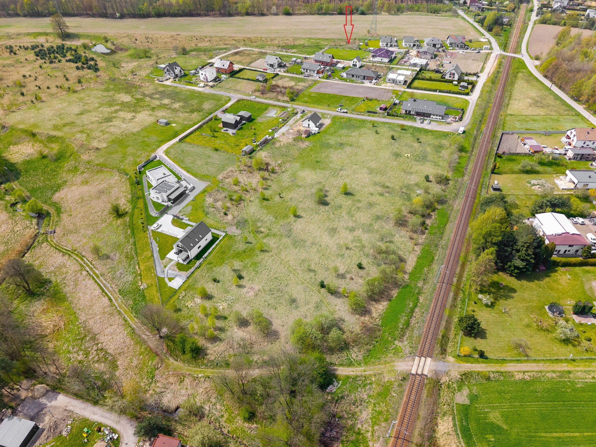 Działka budowlana | 800 m² | Utwardzony dojazd | Widok na las - Widok 5