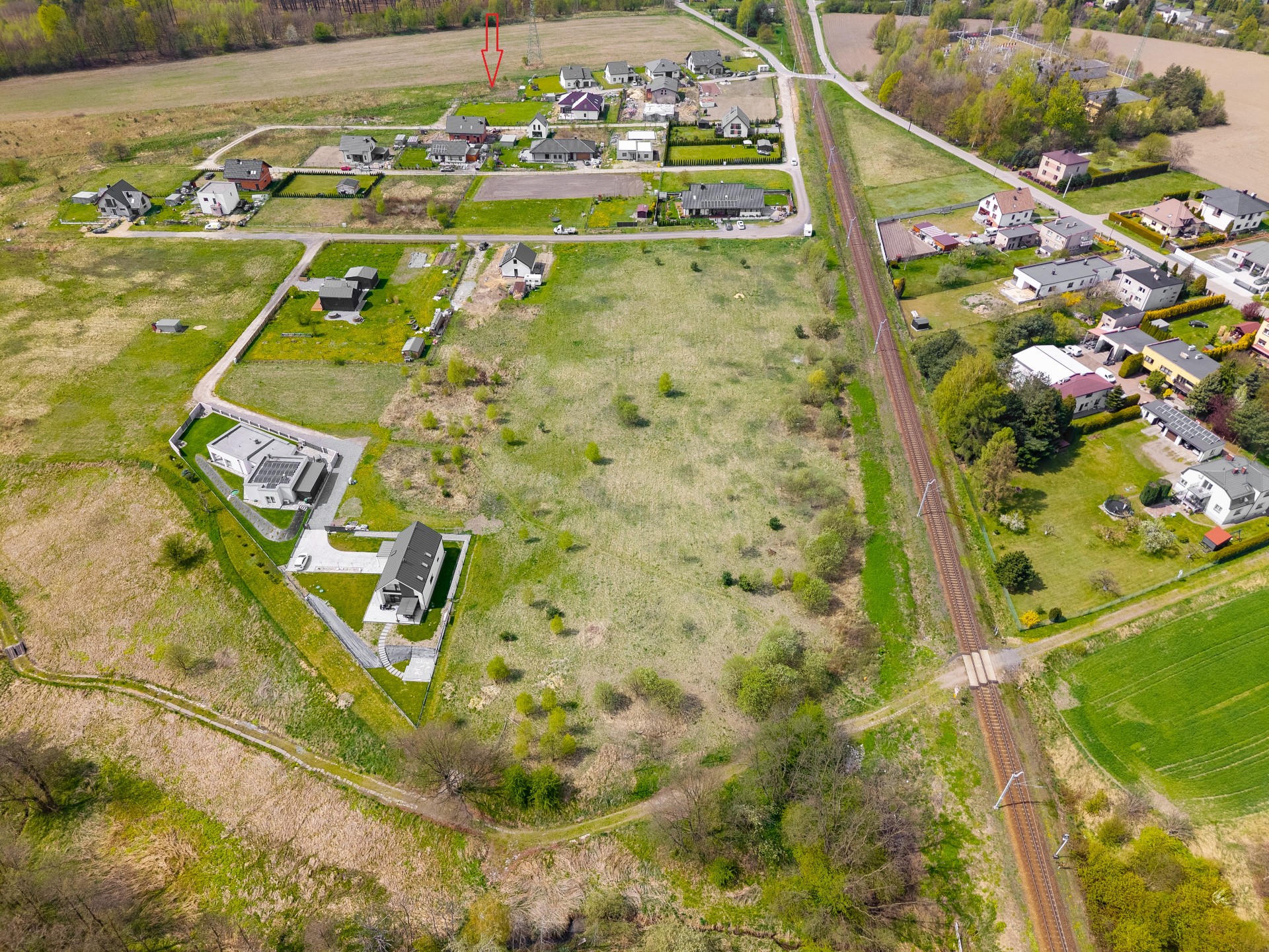 Działka budowlana | 800 m² | Utwardzony dojazd | Widok na las - Widok 4