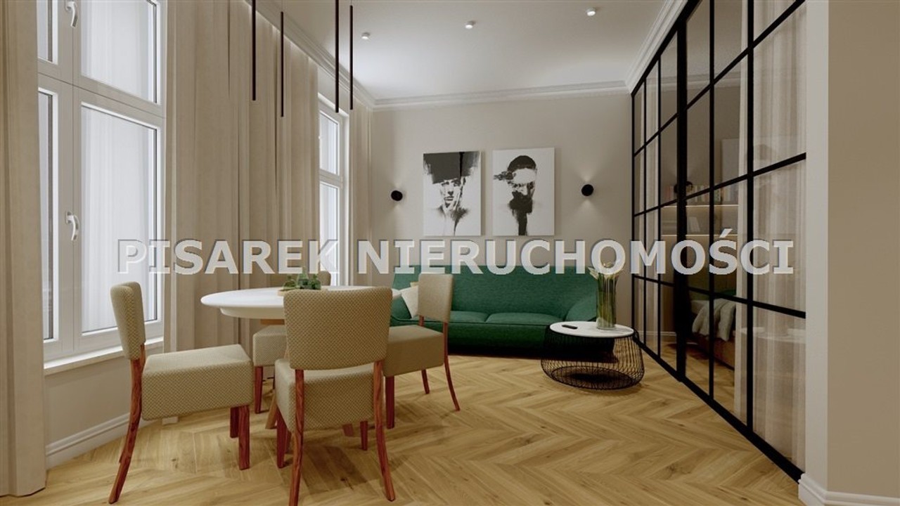 2 pok. 55 mkw, balkon, kamienica po rewitalizacji - Widok 2