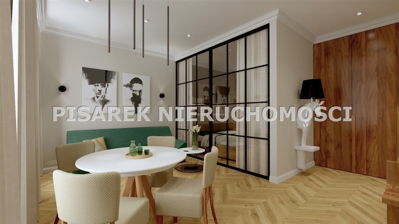 2 pok. 55 mkw, balkon, kamienica po rewitalizacji - Widok 3