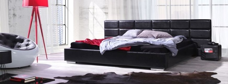 Łóżko Black 160x200 Będów-1