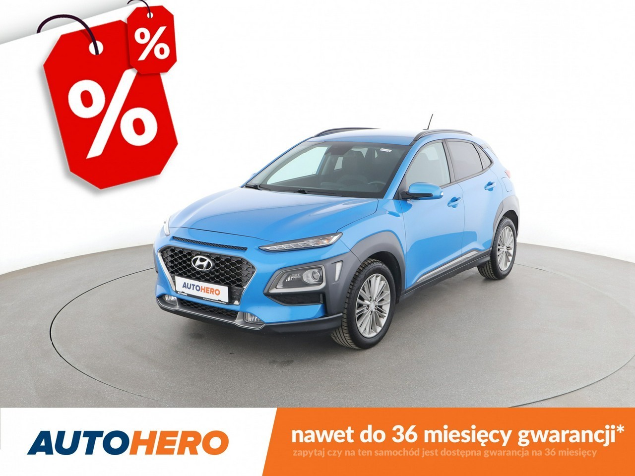 Hyundai Kona Dostępny w Autohero Pick-up Center Warszawa Młociny