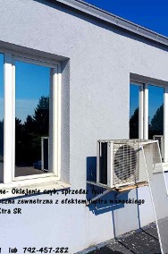 Przeciwsłoneczne folie na okna Warszawa Oklejanie , sprzedaż folii -Folie IR, UV-2