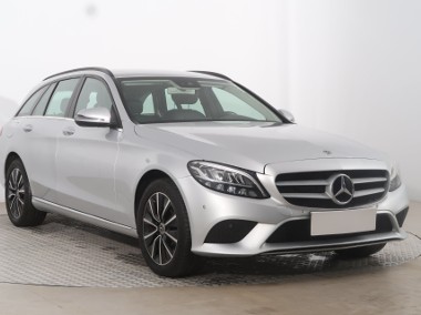 Mercedes-Benz Klasa C W205 , Serwis ASO, Automat, VAT 23%, Skóra, Navi, Klimatronic,-1