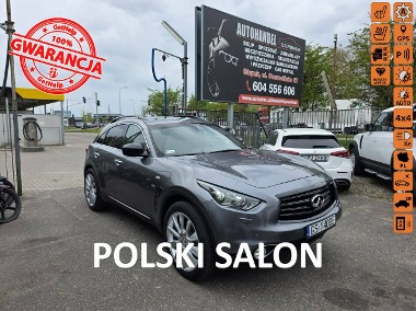Infiniti QX70 3.0 Diesel 238 KM, Kamera 360, Navi, Bluetooth, Alu 21", Automat, FU-1