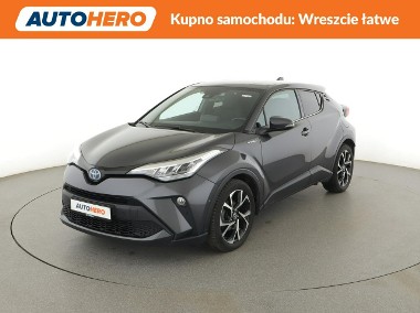 Toyota C-HR HEV full LED navi klima auto grzane fotele kamera i czujniki parkowa-1